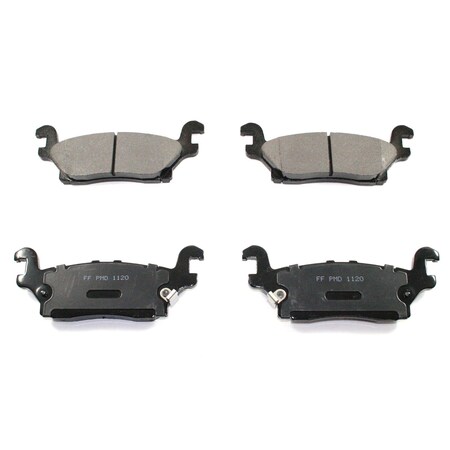 Pronto Dura Ceramic Brake Pads Rear, BP1120C BP1120C